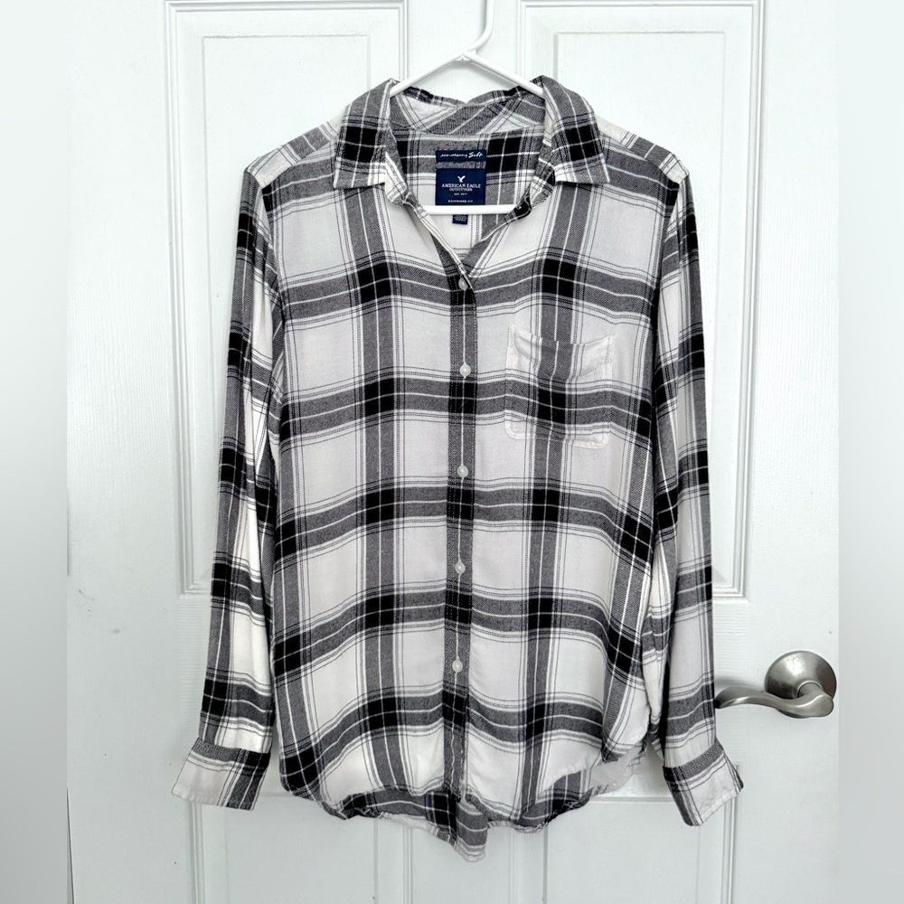 American Eagle Outfitters Boyfriend Flannel.